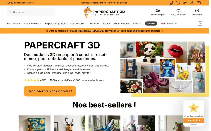 Papercraft 3D